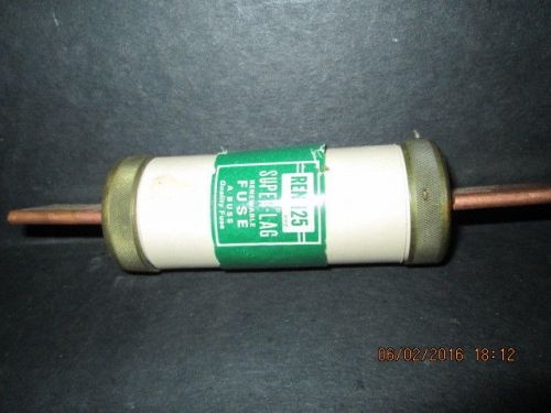 BUSSMANN REN-125V  SUPER LAG FUSE NEW IN BOX BUSSMAN