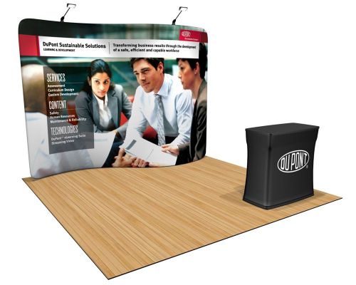 Waveline 10 Ft S Kit Display Trade Show Displays  Pop-Up &amp; Booth Displays