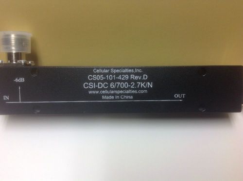 New-CELLULAR SPECIALITIES INC CS05-101-429  REV D CSI-DC 6/700-2.7K/N