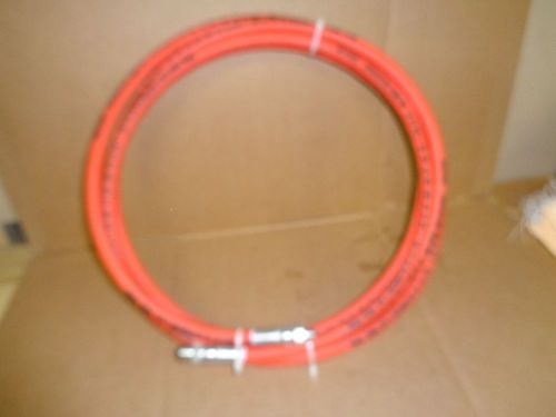 Parker parflex 518c-6 hydraulic hose, 3/8, 2250psi, 20ft with connectors for sale