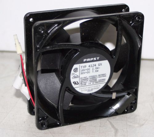 18VDC / 30VDC  FAN  PAPST  TYP 4124 GX