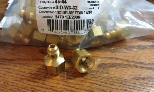 Adapter 1/4&#034; Female Pipe  x  1/4&#034; Male Flare Brass