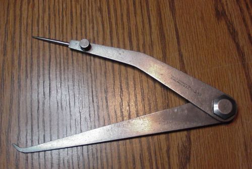 STARRETT HERMAPHRODITE 6&#034; CALIPER NO. 243 MACHINIST TOOL VINTAGE