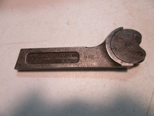 J. H. WILLIAMS METAL LATHE KNURLING TOOL HOLDER  NO. O-K