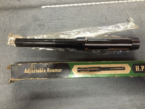 H.P. &#034;K&#034; 1-11/32 TO 1-1/2&#034;HIGH SPEED STEEL ADJUSTABLE REAMER