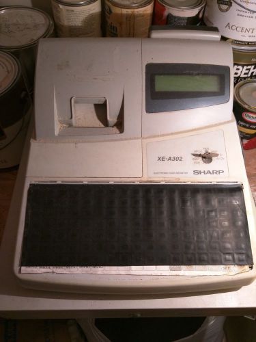 Sharp programmable cash register xe-a302 for sale