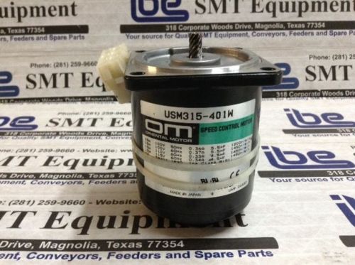 Oriental Speed Control Motor USM315-401W 