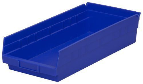 Shelf Bin, 17 7/8&#034;L x 4&#034;H x 8 3/8&#034;W, Blue