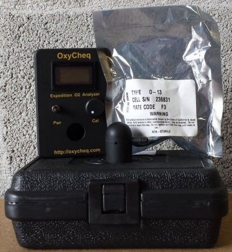 Oxycheq expedition o2 analyzer for sale