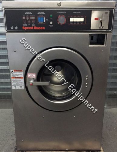 Speed queen sc20md2 washer-extractor, 20lb, coin, 220v, 3ph, reconditioned for sale