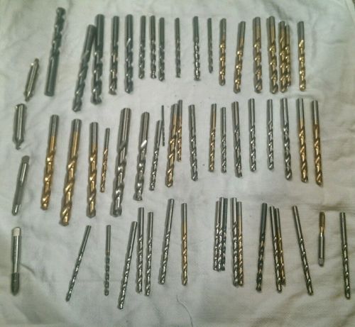 Lot of mixed sizes HS USA drill bits