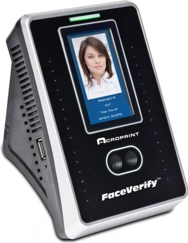 Acroprint Timeqplus Faceverify System 01-0272-000 FaceVerify System NEW