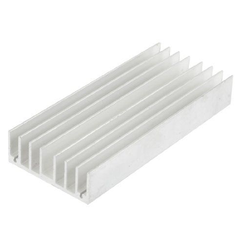 uxcell® 130mm x 56mm x 20mm Heatsink Heat Diffuse Aluminium Cooling Fin