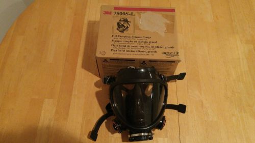 3M Full Face Respirator 7800s with new cartridges