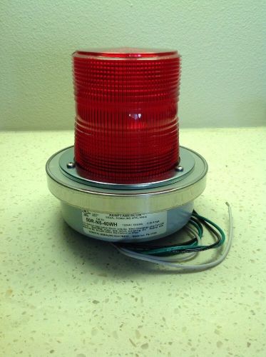 Edwards Signaling AdaptaBeacon 50R-N5-40WH Flashing Light  (NIB)