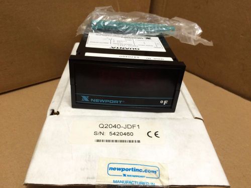 Newport Quanta Q2040 JDF1 Digital Temperature Panel Meter -40 -1400 F Temp Gauge