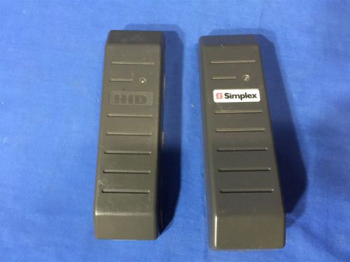 Lot of 2 Simplex HID MiniProx 5365EGH00 Proximity Card Reader FREE SHIPPING