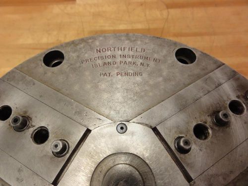 NORTHFIELD 8&#034; AIR CHUCK, 3-JAW FOR CNC or MANUAL LATHE, HARDINGE HAAS okuma