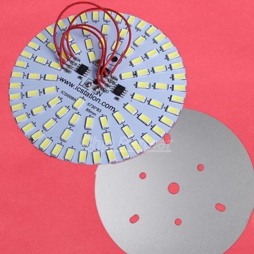 1pcs 5730 Pure White 30W 220V 85mm  LED Light Emitting Diode SMD