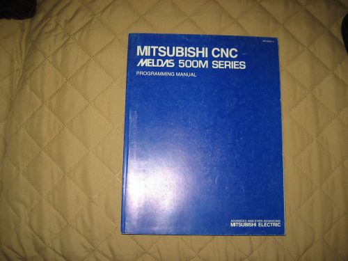 Mitsubishi Meldas   500M   Programming    Manual