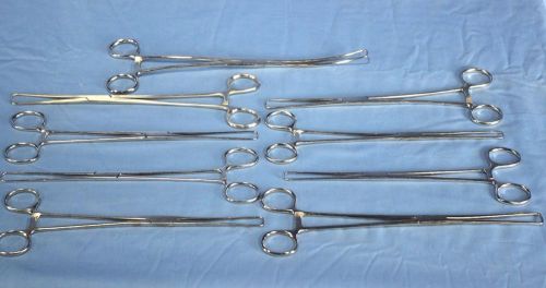 Lot of 9 miltex vantage 30-966atr tenaculum forceps w/ warranty!! for sale