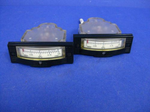 Manostar Gauge FR51, 0-20 mmH2O/0-0.2kPa, LOT of 2 , Used