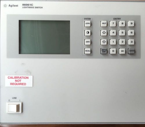 Agilent 86061C Lightwave Switch With Option 001 012 051 109 216