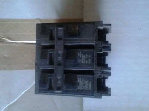 ITE/SIEMENS Q315 3 POLE 15 AMP CIRCUIT BREAKER