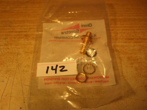 Adapter, Bulkhead SMA Gold Omni Spectra 2084-1100-00 NIB