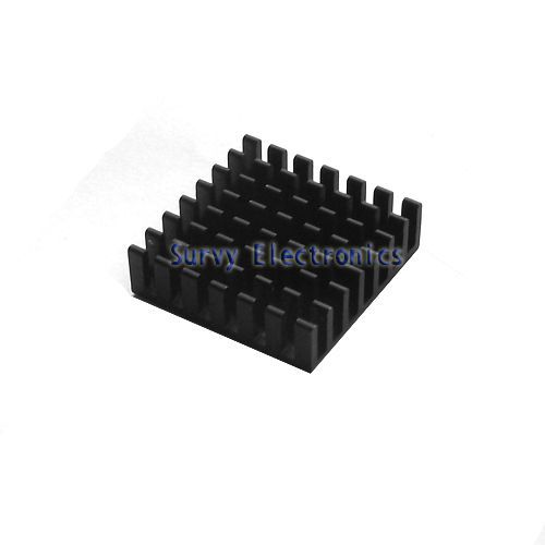 High Quality 5pcs Aluminum Heat sink for ICs Or LED DIY 28*28*8 MM