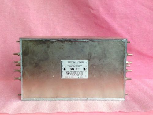 Corcom EMI Power Line Filter 60AYT6C F7477B  440VAC, 3 Phase, 60A