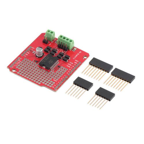 Dual Channel Motor Driver Shield L298P DC Stepper Driver Board For Arduino S3