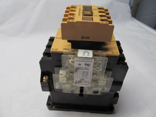 ALLEN BRADLEY 3 POLE 45 AMP CONTACTOR 24 VAC COIL