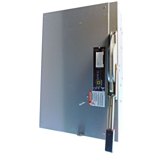 Square d qmb branch switch panel box enclosure 400 amp 3 pole model qmb325w for sale