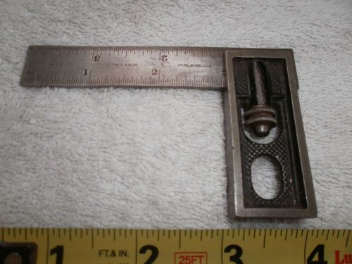 Starrett 4&#034; Hardened Double Square No 13