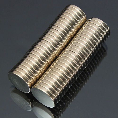 50Pcs N52 Strong Magnetic Disc Neodymium Fridge Magnets Rare Earth 20mm x 3mm