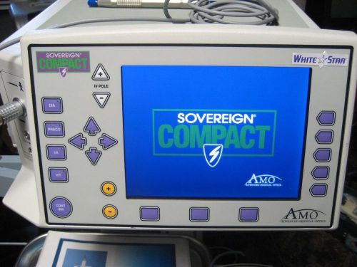 AMO SOVEREIGN COMPACT PHACO  5.1 SOFTWARE (WHITESTAR &amp; ICE)  / WARRANTY options