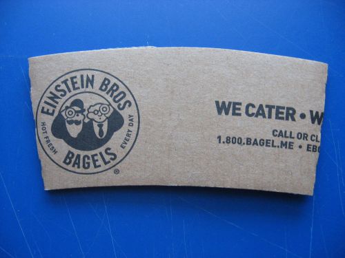 1 Case of 1200 hot cup clutch/sleeves LBJ #68672 W/Einstein Bros logo