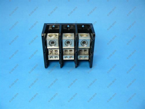 Square D 9080-LBA363104 Power Block 3 Pole 1 In /4 Out, 270 AL/335 Amp CU NNB