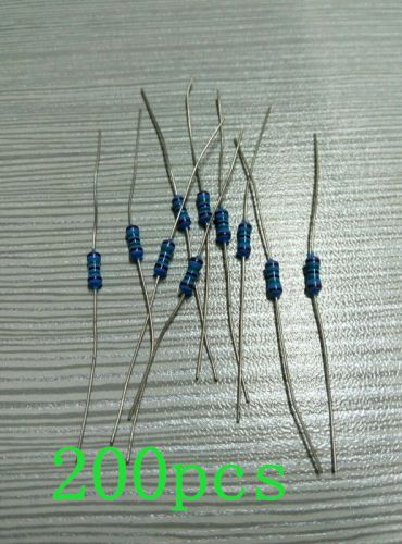 200pcs 1/4w 15m ohm 1% metal film resistors/color ring resistance for sale