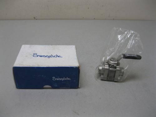 1/4&#034; swagelok ss-62tf4 thrd ss 60-series 3-piece ball valve new l12 (1841) for sale