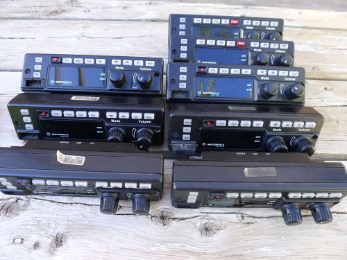 LOT of 8 Motorola ASTRO XTL5000 W4 Control Heads