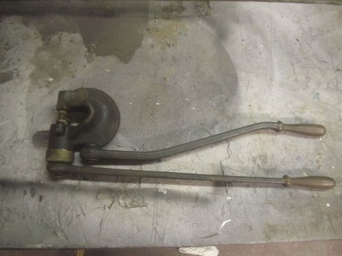Vintage tool roper whitney jensen  sheetmetal punch #10 metalworking blacksmith for sale