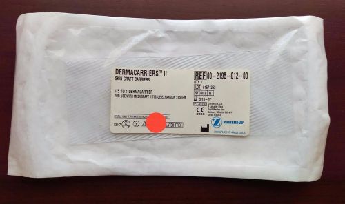 1 Each ZIMMER DermaCarriers II Skin Graft Carriers #00-2195-012-00