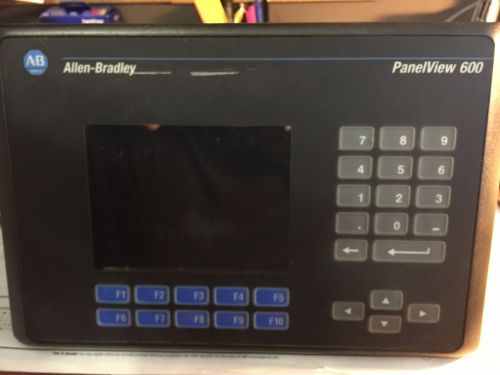 ALLEN BRADLEY 2711-B6C8 PANELVIEW 600 SER B OPERATOR INTERFACE PANEL