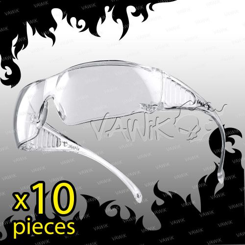 VAWiK Lab Protection Goggles transparent Glasses metal free 10 PAIRS ?