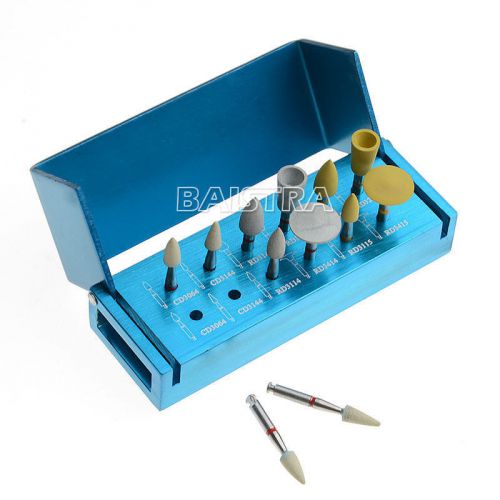 Dental assorted dental lab diamond polishers burs cups ra 3112 for sale