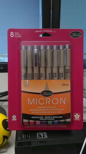 Sakura PIGMA Micron Color Set