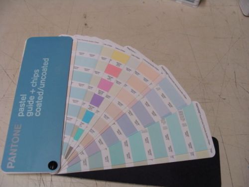 Pantone  Pastel Coated &amp; Uncoated Formula Guide &amp; Chips 1999-2000