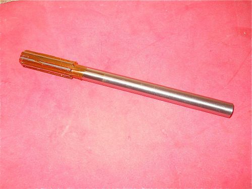 Unbranded lv533 .8080&#034; chucking reamer hss 8fl straight shank for sale